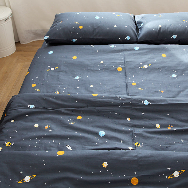 Fantasy Cartoon Style Cotton Bed Sheet Quilt Cover Pure Cotton Duvet Cover