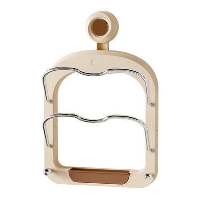 Suction Cup Lid Rack Placement Device Punch-free Wall-mounted