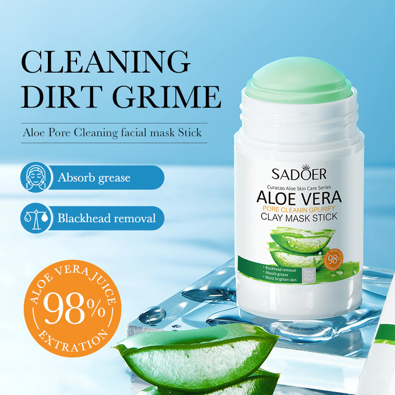 Aloe Pore Clear Solid Mask - Deep Cleansing Treatment
