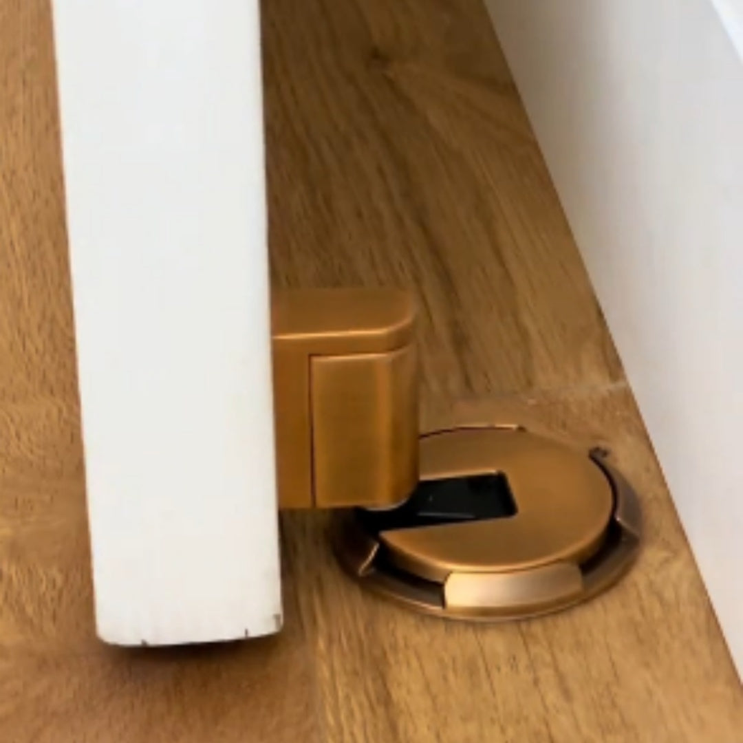 Punch-Free Mechanical Floor Suction Windproof Door Stopper