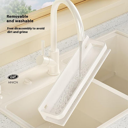 Milk White Kitchen Rack - Seasoning Rack, Punch-Free Wall Hanging