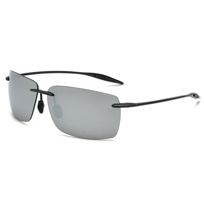 Light Rimless TR90 Sunglasses for Men