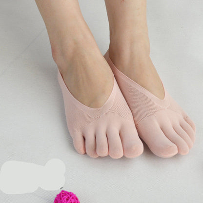 Four Seasons Ultra-Thin Toe Socks - Breathable & Invisible Boat Socks