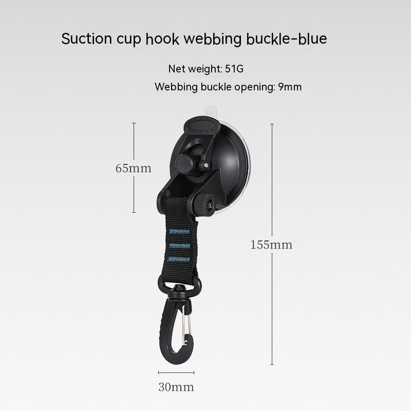 Car Mounted Tent Suction Cup Tent Hook