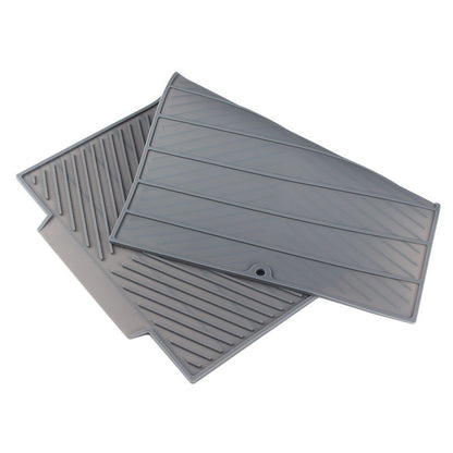 Silicone Draining Pad Household Tableware Heat Proof Mat Dining Table
