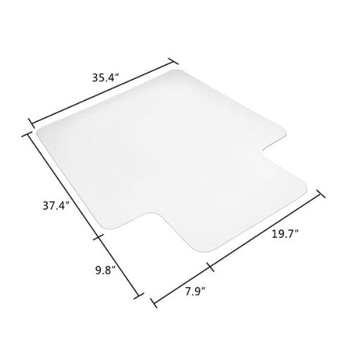 PVC Transparent Floor Protection Pad, Chair Pad Without Nails