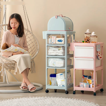 Children's Bottle Storage Box Trolley