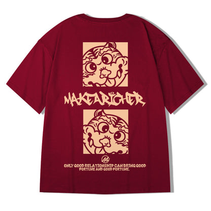 Men's European & American Street Style Short Sleeve T-Shirt