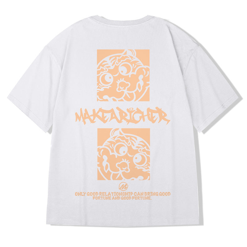 Men's European & American Street Style Short Sleeve T-Shirt