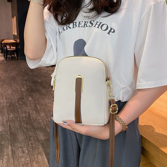 Lychee Pattern One Shoulder Casual Large Capacity Diagonal Bag