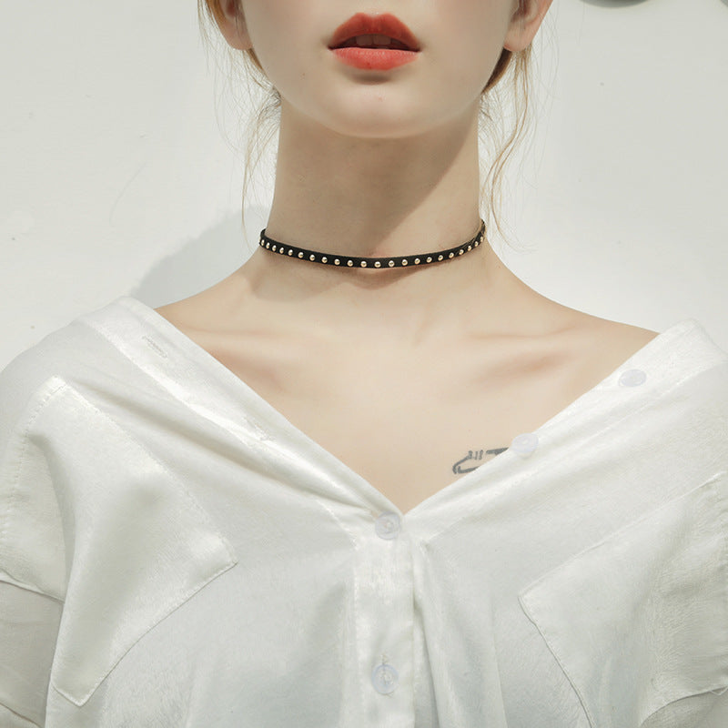 Women's Korean Style Short Neckband Necklace
