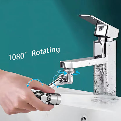 Universal Faucet Washbasin - Multifunctional 1080° Rotation Splash Proof