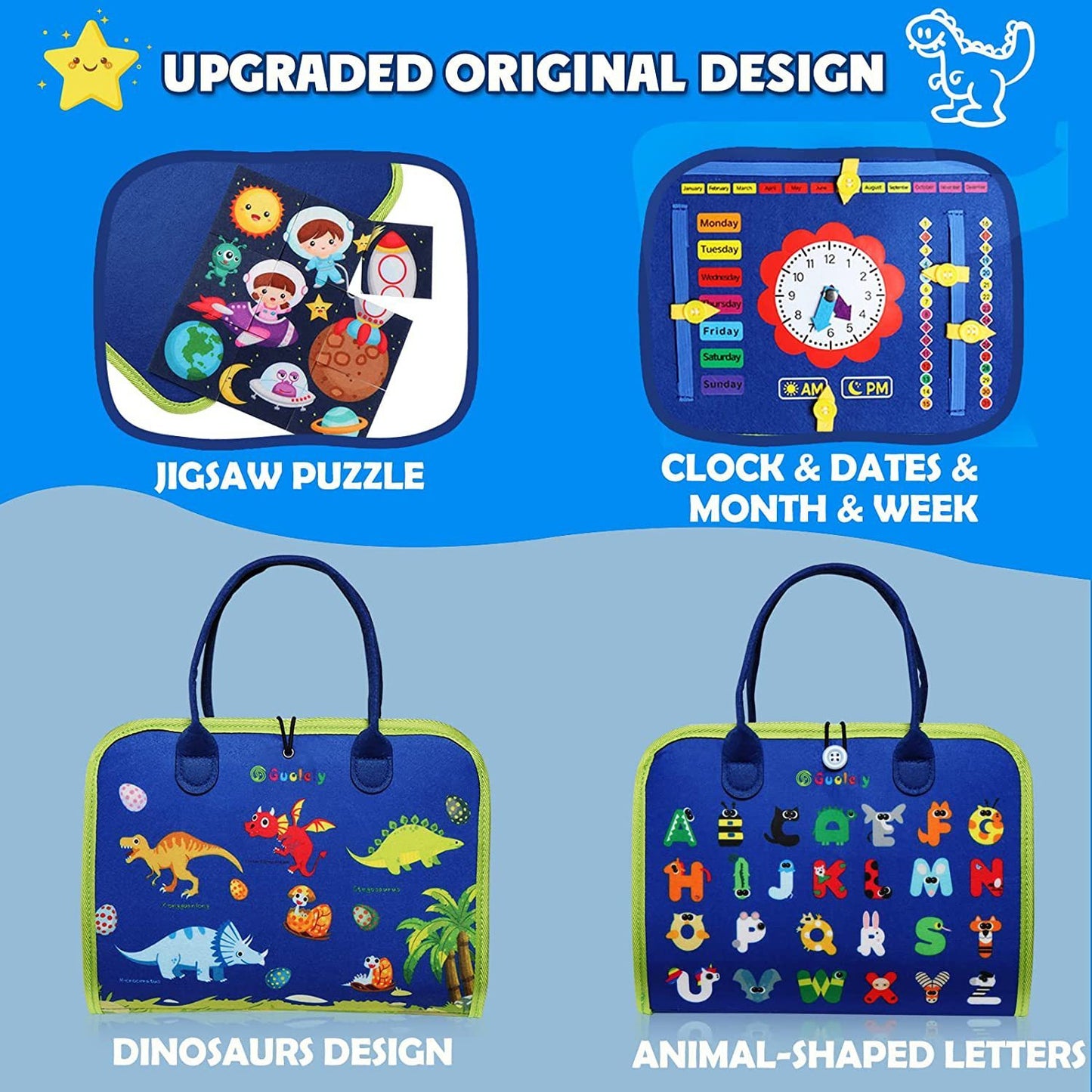 Felt Learning Board Educational Toys
