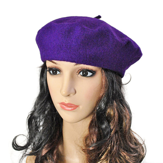 Korean Style Autumn And Winter Women's Wool Beret Hat