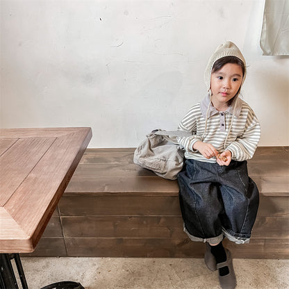 Korean Style Boys And Girls Spring Wear Top