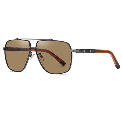 Men's Polarized Fashion Square Sunglasses