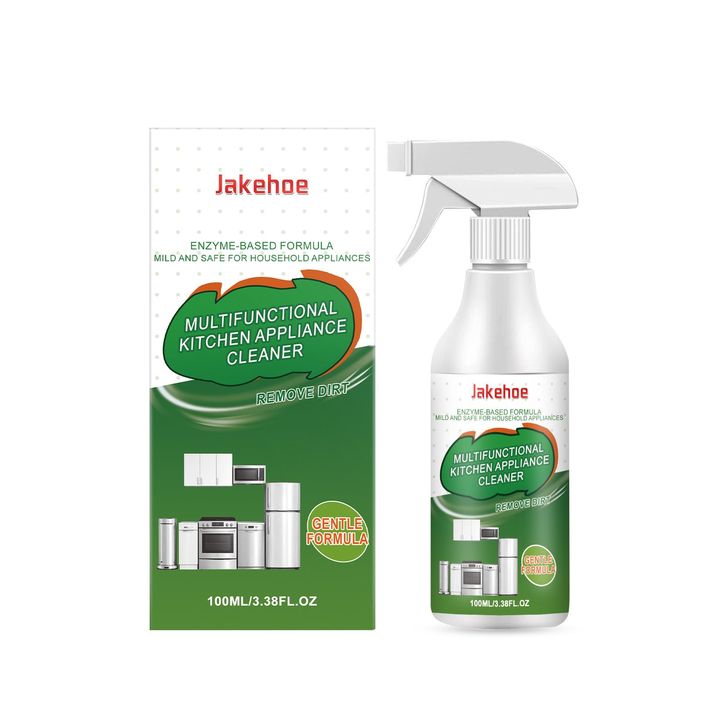 JAKEHOE Kitchen Appliance Cleaner Gentle