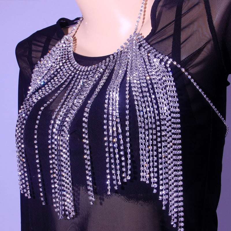 Personality Stage Tassel Body Chain European And American Jewelry