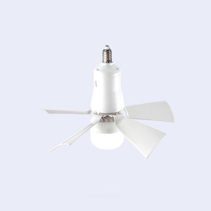 Ceiling fan with dimensions and product parameters on a white background