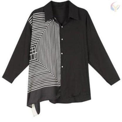 Irregular Design Sense Niche Girls Wear Shirts