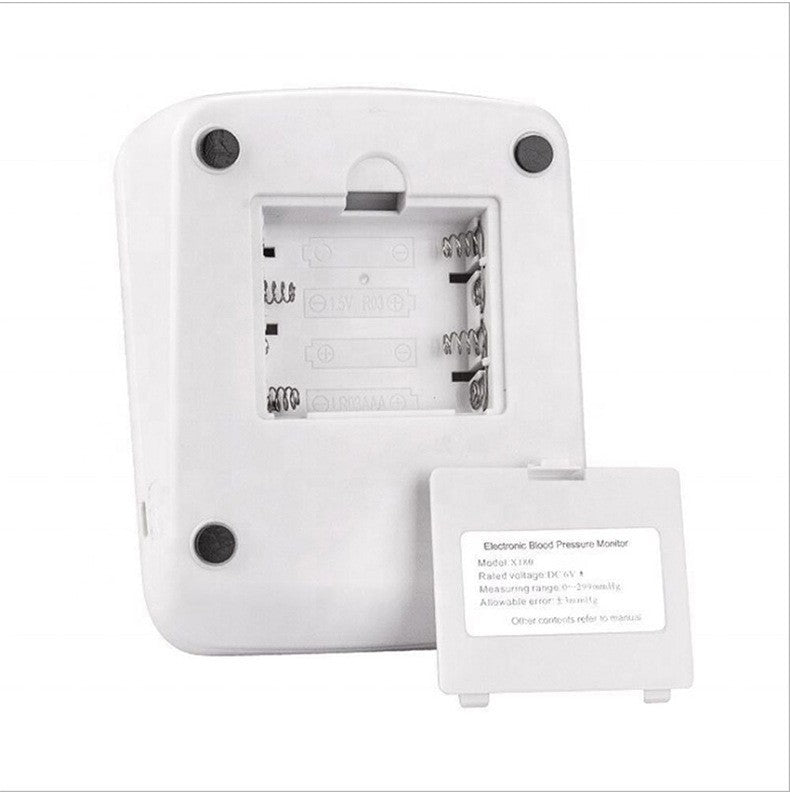 Automatic Upper Arm Blood Pressure Monitor - Voice Talking Pulse Meter