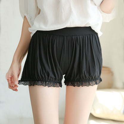 Summer White Jk Lolita Leggings Shorts Female Outer Wear Lolita Safety Pants Anti-empty Japanese Bloomers