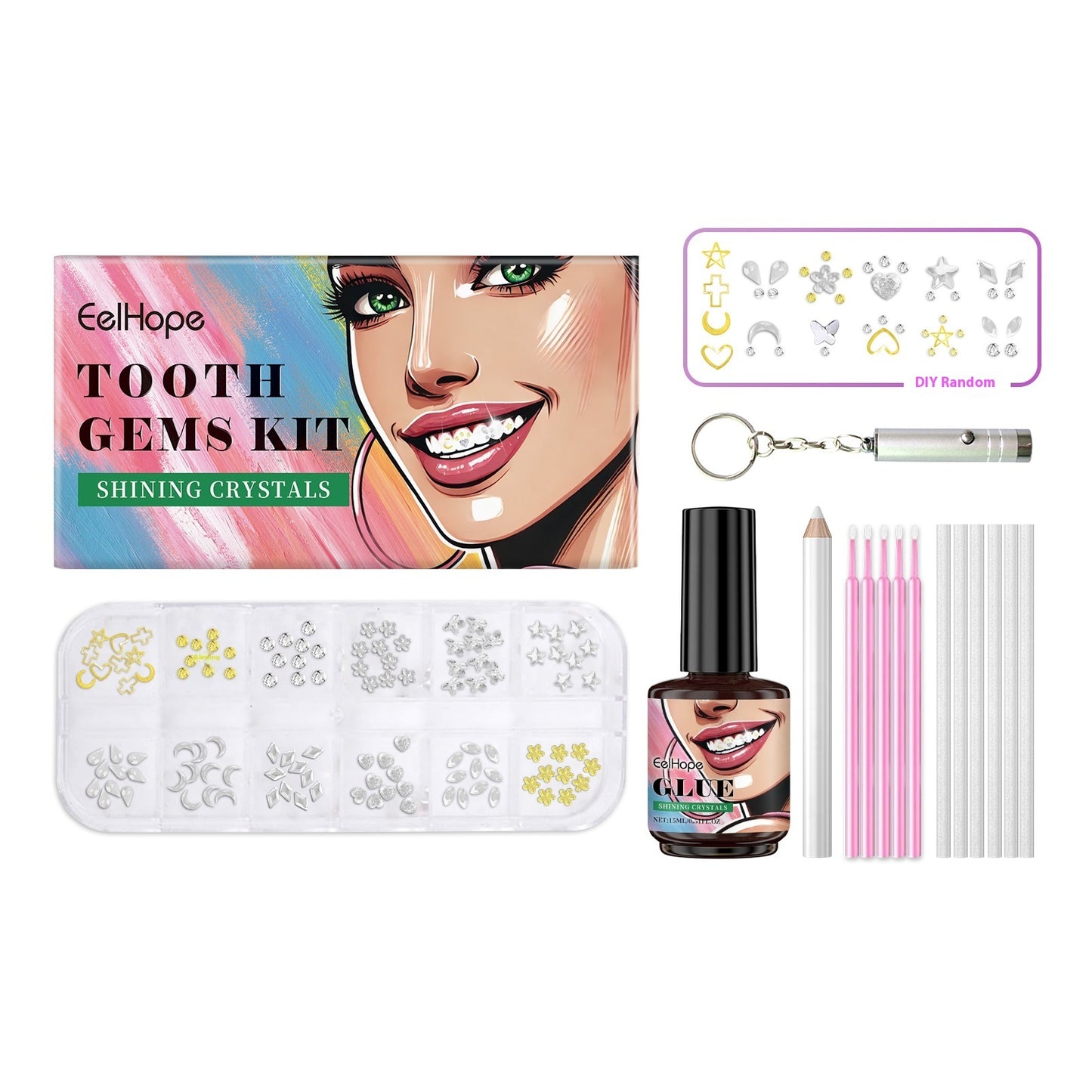 Tooth Beauty Suit Fashion Decoration