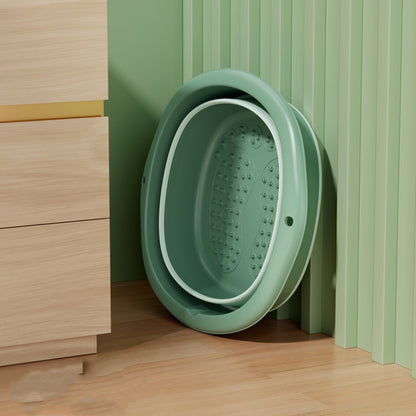 Foldable Foot Bath Portable Foot Wash Basin With Cover
