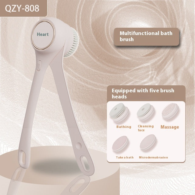 Electric Bath Brush - Automatic Back Rubbing Long Handle Brush
