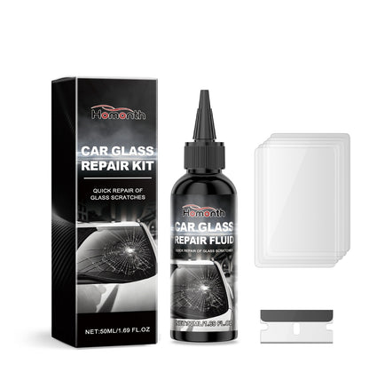 Car Glass Repair Kit - Epoxy Resin & UV Curing