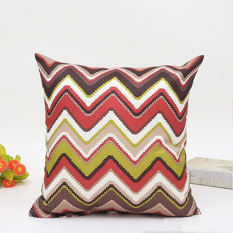 Corrugated Cushion Car And Sofa Pillow Cover