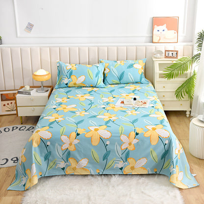 Skin-friendly Bed Sheet Brushed Bedspread