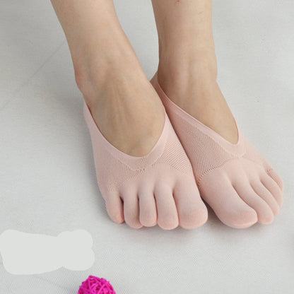 Four Seasons Ultra-Thin Toe Socks - Breathable & Invisible Boat Socks
