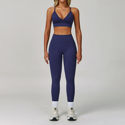 Women's Casual Seamless Tight Yoga Suit