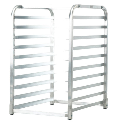 VEVOR Bun Pan Rack, 10-Tier Commercial Bakery Racks With Brake Wheels, Aluminum Racking Trolley Storage For Half & Full Sheet, Speed Rack For Kitchen Home, Bread Baking Equipment,