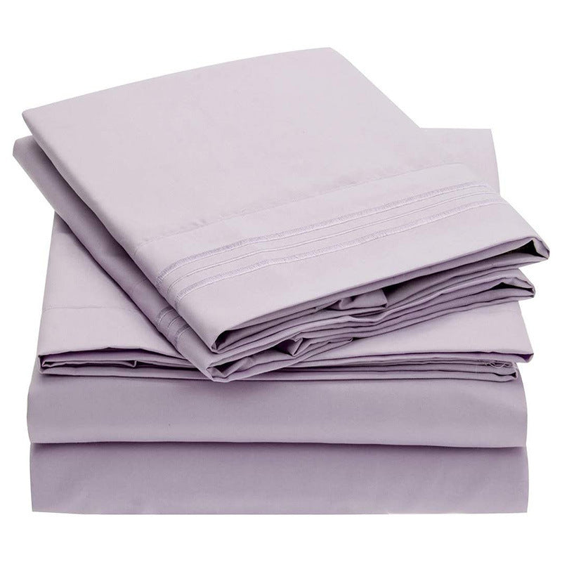 Solid Color Bed Sheet Sanding