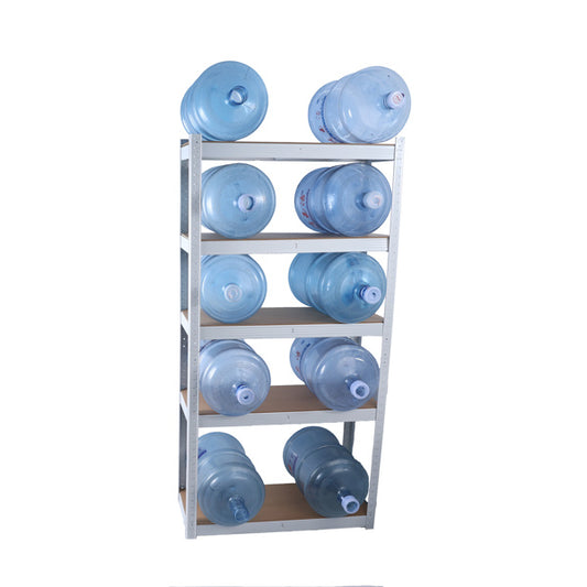 5-tier Metal Shelving Unit Adjustable Garage Storage Utility Rack