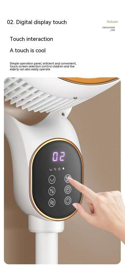 Air Circulator Household Fan - Large Wind Platform with Remote Control