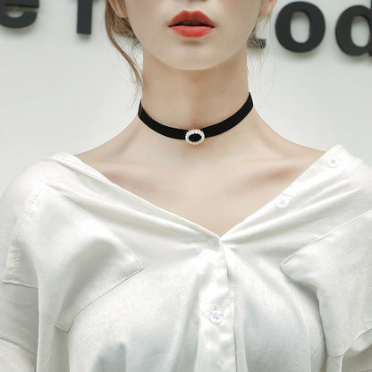 Women's Korean Style Short Neckband Necklace