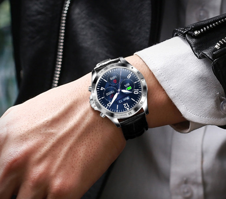 LW09 Business Smart Watch Heart Rate Blood Pressure