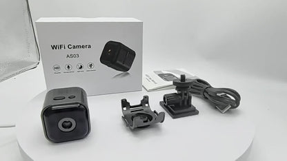 AS03 HD Night Vision Security Camera - Smart WiFi Voice Remote Viewing