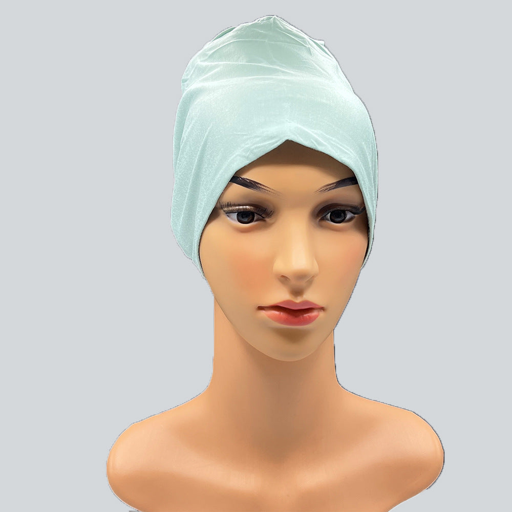 Adjustable Satin Modal Cotton Headscarf