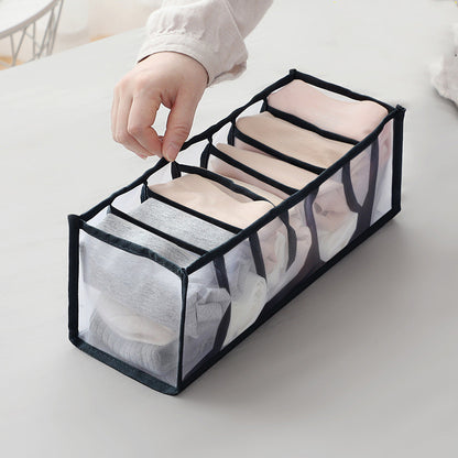 Foldable Mesh Storage Box - Versatile small wear Organizer