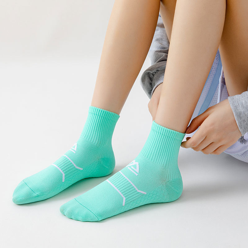 7 Pairs Compression Stockings for Women - Colorful Sports Pressure Socks