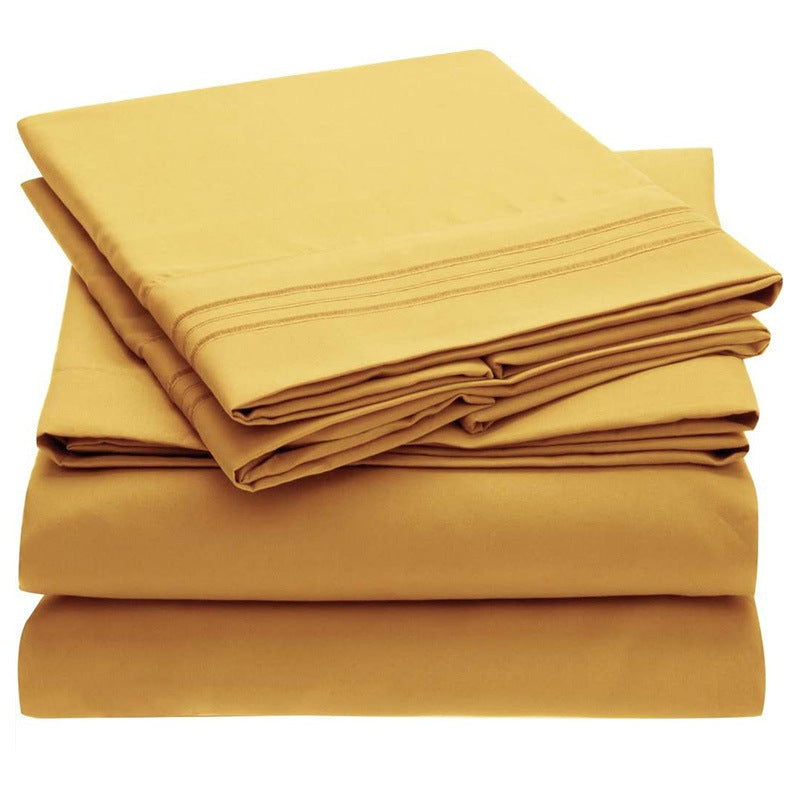 Solid Color Bed Sheet Sanding