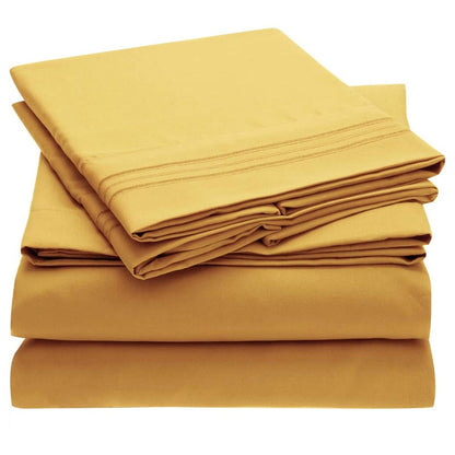Solid Color Bed Sheet Sanding