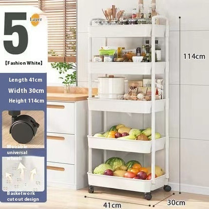 Trolley Rack Kitchen And Bedroom Snack Bathroom Bathroom Storage Rack