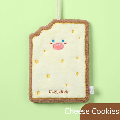 Cartoon Hand Towel Hanging Kitchen Hand-wiping Quick-drying Rag