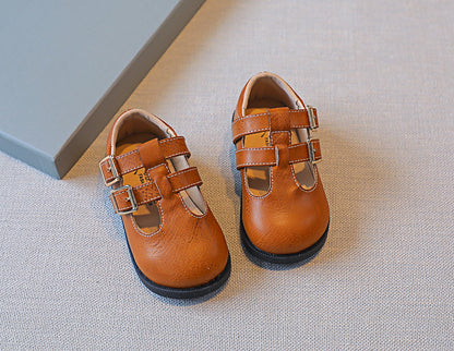 Children's Shoes College Style Soft Sole Girls Princess Shoes Baby Single Shoes