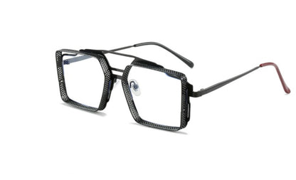 Vintage Steampunk Metal Sunglasses for Men